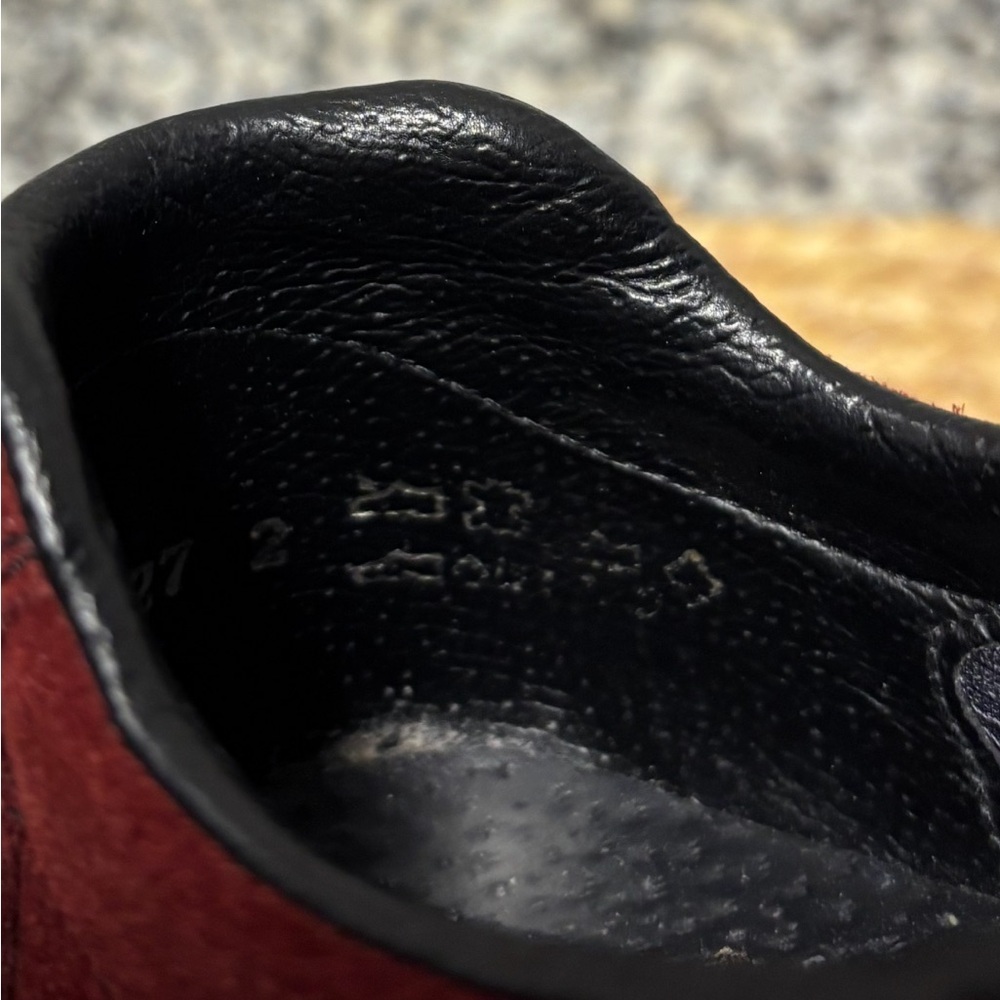 Rieker Men's Red Suede Loafers - Picture 12 of 14